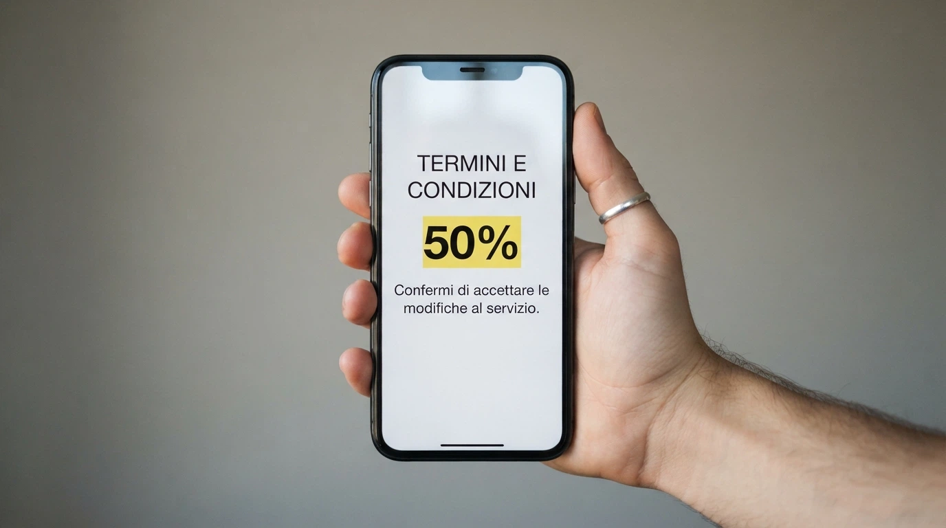 Una schermata di termini e condizioni di un bonus con evidenziazioni su percentuale contributo live, requisito di wagering e finestra di validità