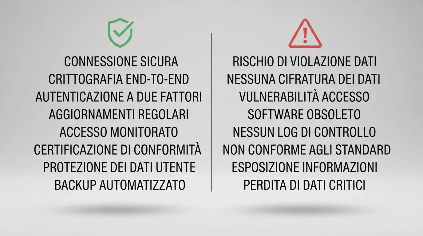 Schema visivo con due colonne: a sinistra i loghi degli operatori con concessione ADM, a destra quelli offshore, separati da una linea verticale