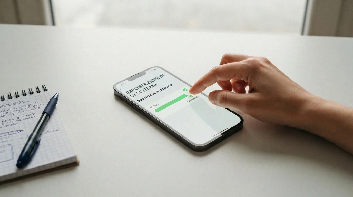 Una mano che regola un cursore su un'interfaccia con scritto «limite di deposito settimanale», con icone di supporto e un numero verde sullo sfondo